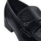 Isaac Mizrahi Live! - Women's Embossed Leather Penny Loafer