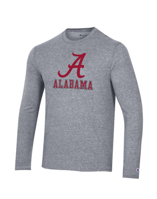 Champion - Tri-Blend Long Sleeve Tee Alabama