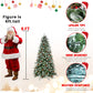 7.5-Foot Snow-Tipped Woodland Christmas Tree