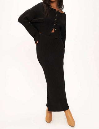 Project Social T - Claudia Sweater Rib Skirt