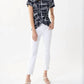 Joseph Ribkoff - ABSTRACT TIE FRONT TOP