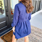2.7 August Apparel - Shirt Dress