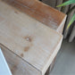 Modern Rustic Console Table - 71" Entryway Table with Sculpted Block Design