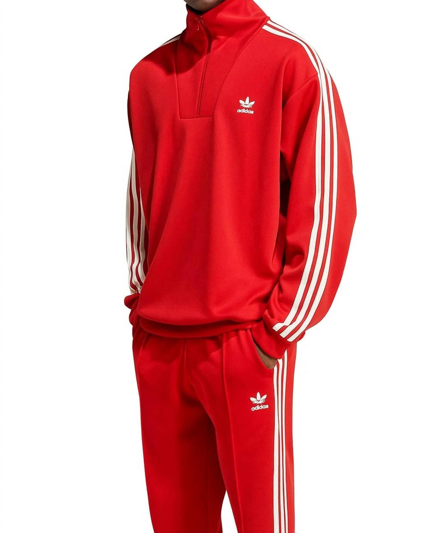 Adidas - Men’s Adidas Originals Better Scarlet Funnel Neck Track top jacket