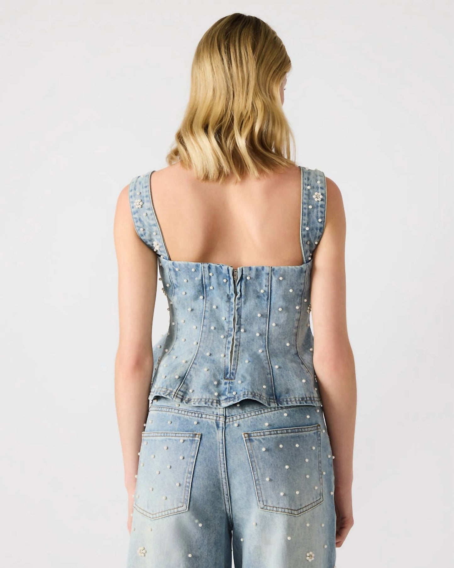Steve Madden - Penelopi Denim Top
