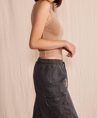 People Of Leisure - Sage Rib Tank Top