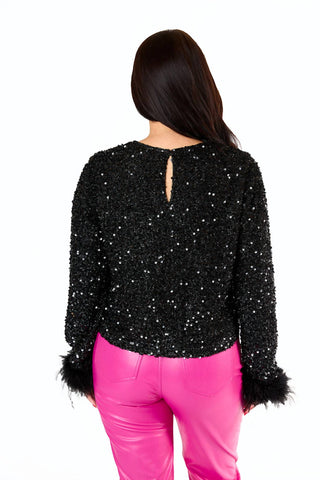 Buddylove - PARTON SEQUIN TOP