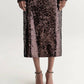 A.L.C. - Kali Sequin Midi Skirt