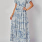 Big Hit Fashion - Toile Maxi Dress