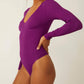 Free People - MEG SEAMLESS VNECK BODYSUIT