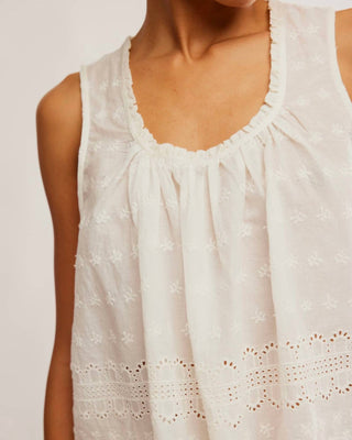 Free People - Marina Eyelet Tank Top