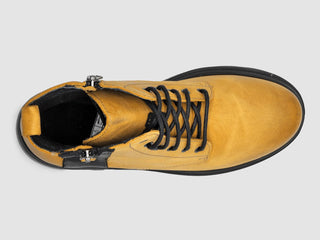 Kcr Group - Women's Modern Lined Zip-up Leather Boots