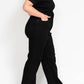 Judy Blue - High Waist Tummy Control Jumpsuit Straight Leg Jeans - Plus