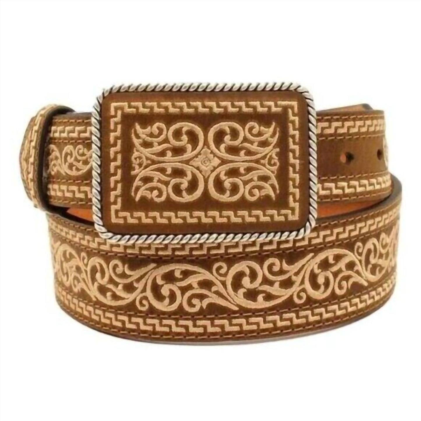Nocona Boots - Men's Western embroidered Belt