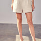 Do+Be - Front Pleat Shorts