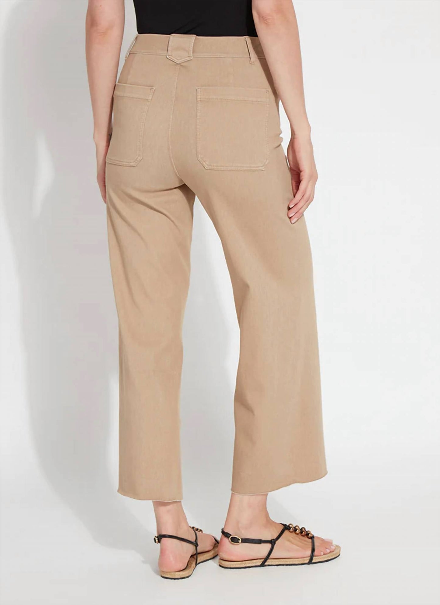 Lysse - Hi Waisted Wide Leg Denim Pant