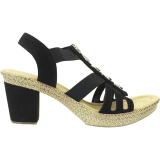 Rieker - Women's Rabea 60 High Heel Sandal