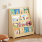 4 Tier Bookshelf Toddler Book Display Shelves