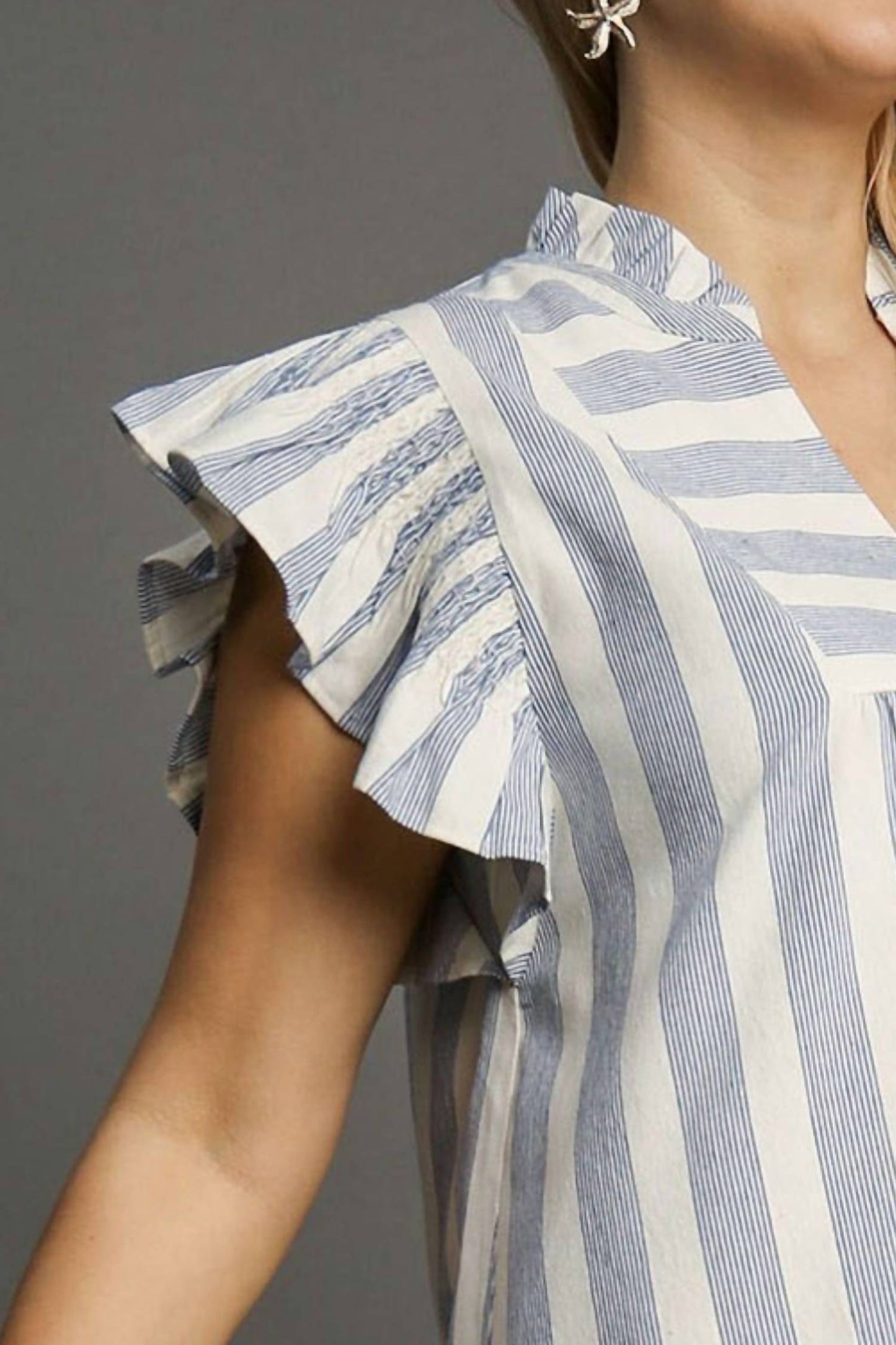 Umgee - Flutter Sleeve Dress