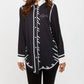 Frank Lyman - Chic Button Closure Shirt Style 243455