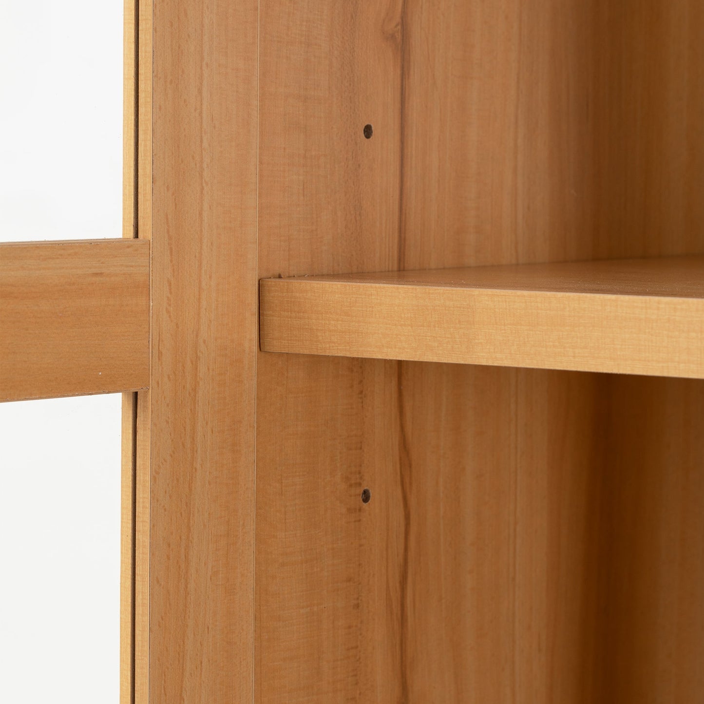 K&K 71' Tall Arched Kitchen Pantry Cabinet with Adjustable Shelves