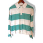 Olivaceous - Women's Stripe Rugby Sweater