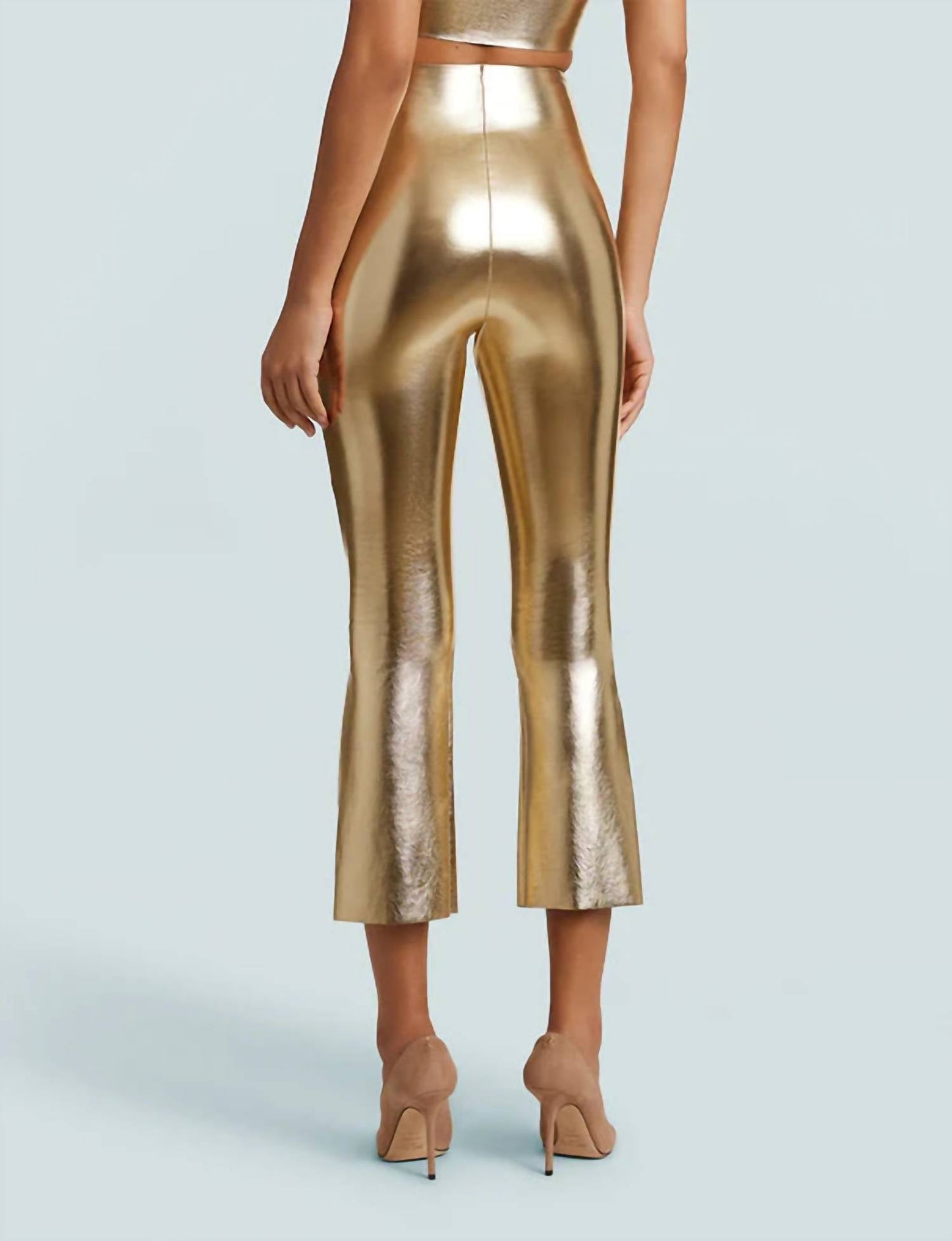 Commando - Faux Leather Crop Flare