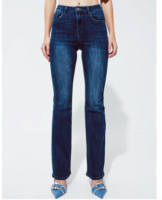 Q2 - Women's Flare Denim Jeans