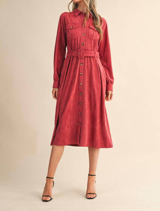 &Merci - Dusty Berry Dress