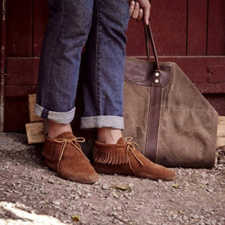 Minnetonka - Men's Classic Softsole Fringe Boot