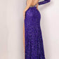Aleta - One Shoulder Design Full Sequin Dress