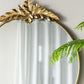Large Round Wall Mirror With Metal Frame Circle Accent Mirror For Living Room Bedroom Entryway - Gold