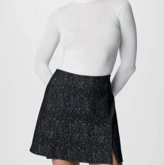 Spanx - Ponte Jacquard Box Pleat Skirt