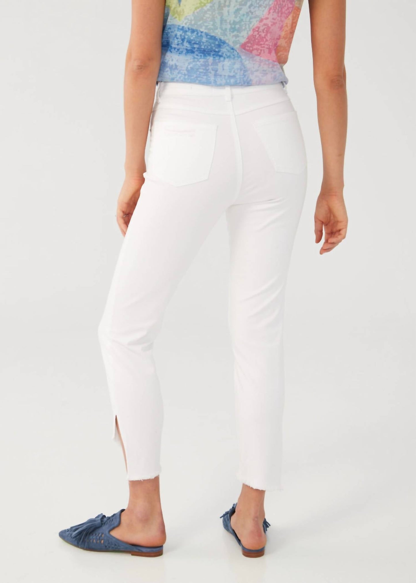 Fdj - Olivia Hi-Low Hem Slim Ankle