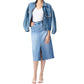 Joseph Ribkoff - Knee-length Denim Skirt