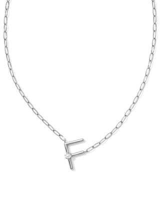 Kendra Scott - Women's Pearl Letter F Pendant Necklace