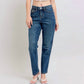 Judy Blue - High Waist Rigid Magic Non-destroy Straight Leg Jeans