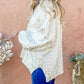 And The Why - Leopard Printed Balloon Sleeve Pullover Sweater