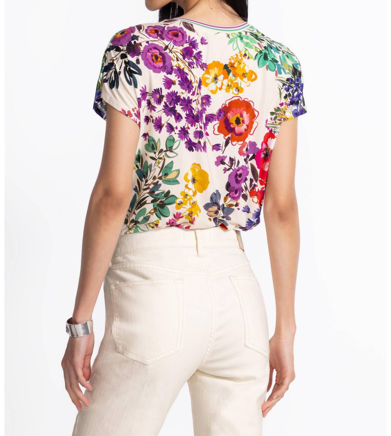 Johnny Was - Jaine Favorite Relaxed Dolman Sleeve Tee