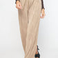 Entro - Textured Wide Leg Pant
