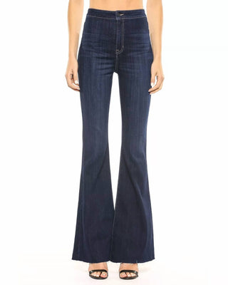 Cello - High Rise Dark Wash Super Flare