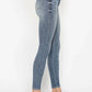 Judy Blue - Full Size Tummy Control Contrast Wash Skinny Jeans