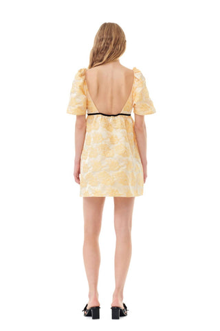 Ganni - Botanical Jacquard Mini Dress