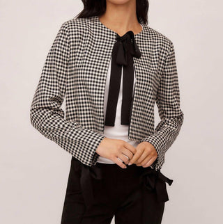 Fifteen Twenty - Poppy Bow Micro Jacket