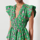 Derek Lam 10 Crosby - Roselyn Ruffle Sleeve Top