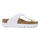 Birkenstock - Women Gizeh Platform Vegan Birko-flor Sandals - Regular/wide