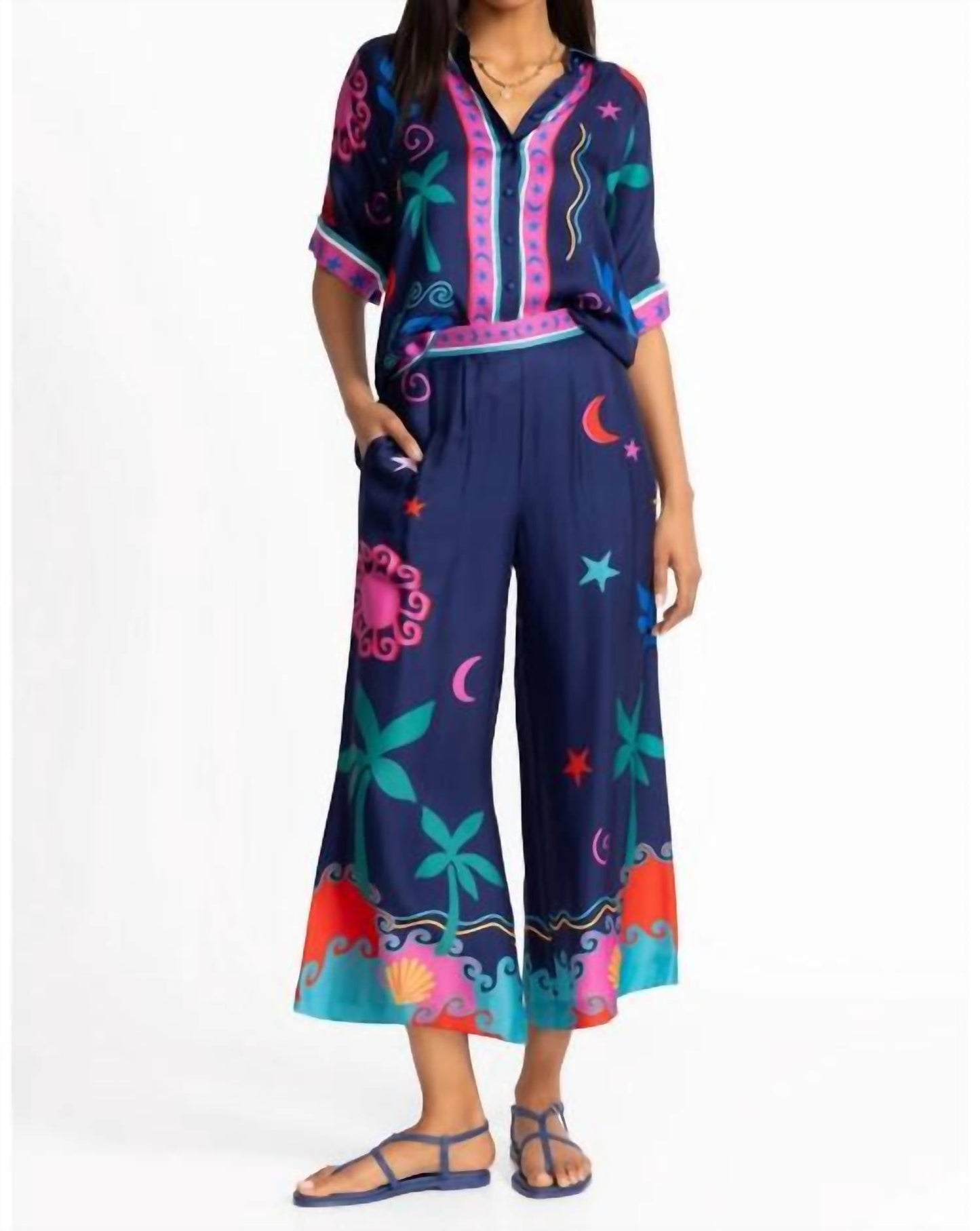 Johnny Was - JULISSA CROPPED EASY PANT