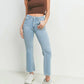 Just Black Denim - High Rise Crop Flare Jeans
