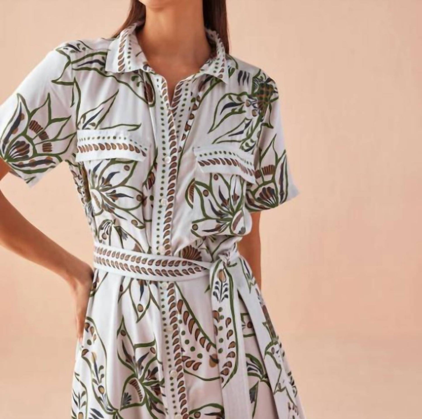 Omika - Amira Shirt Maxi Dress