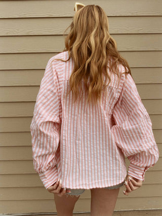 In February - Women's Emerson Stripe Shirt